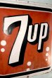 画像2: dp-181001-12 7up / 1960's Metal Sign (2)