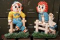 ct-181031-07 Raggedy Ann & Andy / 1970's Wall Decoration Set