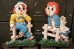 画像1: ct-181031-07 Raggedy Ann & Andy / 1970's Wall Decoration Set (1)