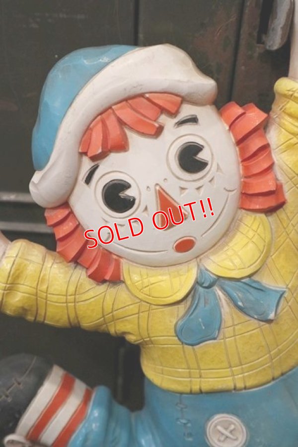 画像4: ct-181031-08 Raggedy Ann & Andy / 1970's Wall Decoration