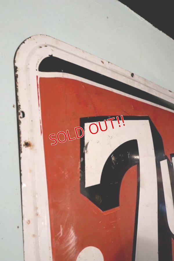 画像3: dp-181001-12 7up / 1960's Metal Sign