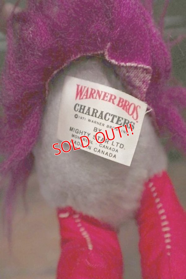 画像7: ct-181001-18 Road Runner / Mighty Star 1971 Stuffed Doll