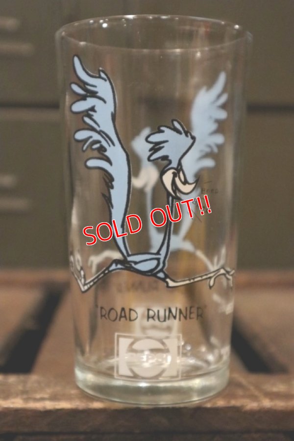 画像1: gs-181001-03 Road Runner / PEPSI 1973 Collector Series Glass (short)