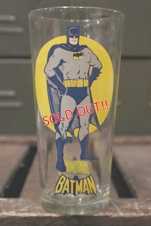 画像1: dp-181001-05 Batman / PEPSI 1976 Collector Series Glass
