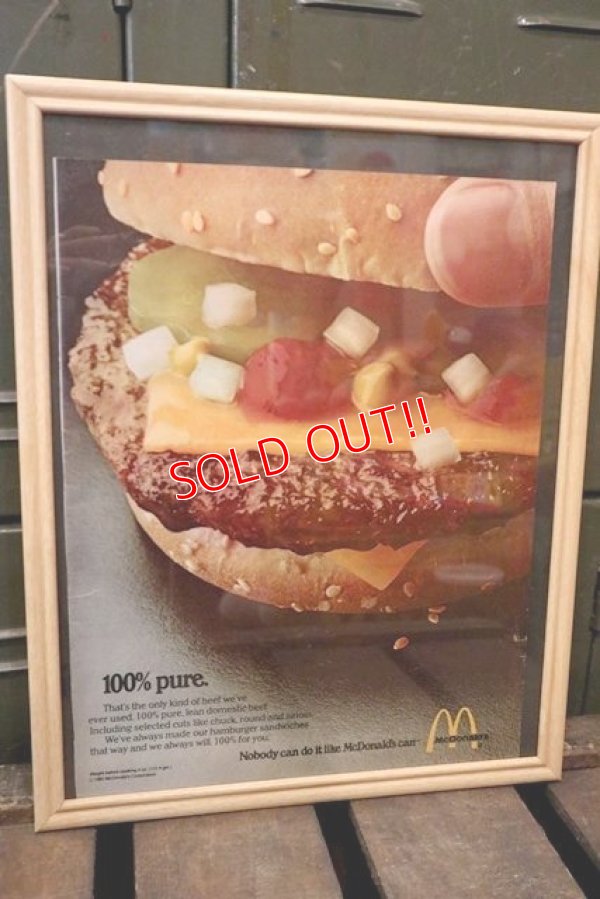 画像1: dp-181001-45 McDonald's / 1980 Advertising