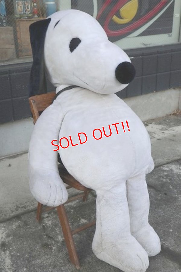 画像1: ct-181031-11 Snoopy / 1986 Big Plush Doll