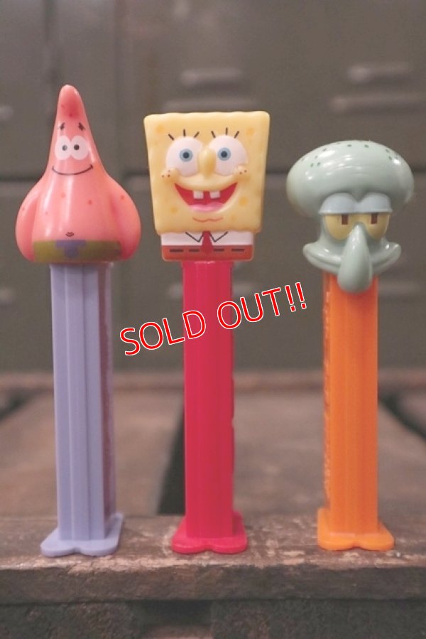 画像1: pz-130917-04 Spongebob / PEZ Dispenser Set