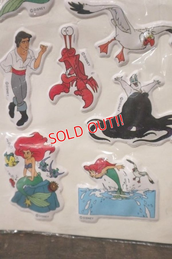 画像6: ct-181031-18 Little Mermaid / 1991 Stick-Ons Puffy Stickers