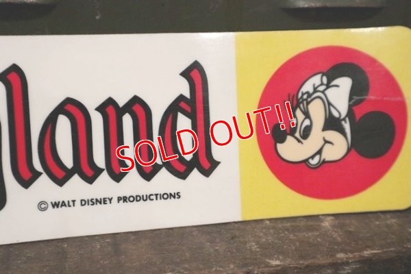 画像4: ct-181031-19 Disneyland / 1970's Bumper Sticker
