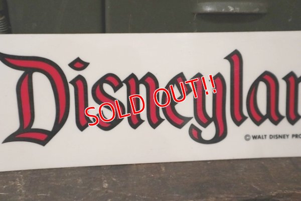 画像3: ct-181031-19 Disneyland / 1970's Bumper Sticker