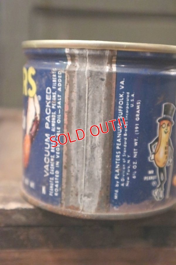 画像5: dp-181101-08 Planters / Mr.Peanuts 1960's Mixed Nuts Tin Can