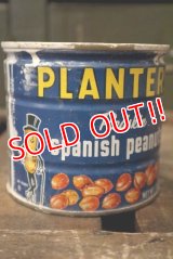 dp-181101-09 Planters / Mr.Peanuts 1960's-1970's Spanish Peanuts Tin Can