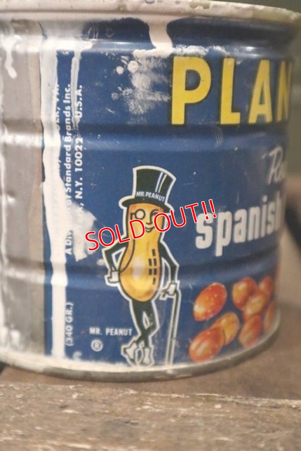 画像4: dp-181101-09 Planters / Mr.Peanuts 1960's-1970's Spanish Peanuts Tin Can