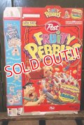 dp-181101-50 The Flintstones / Post 1995 Fruity Pebbles Cereal Box