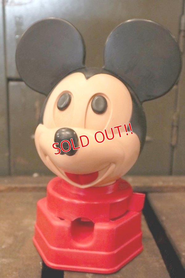画像1: ct-181101-18 Mickey Mouse / Hasbro 1968 Gum Ball Machine