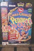 dp-181101-50 The Flintstones / Post 1995 Cinna-Crunch Pebbles Cereal Box