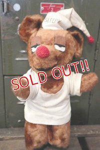 ct-181101-24 Travelodge / Sleepy Bear 1960's Plush Doll