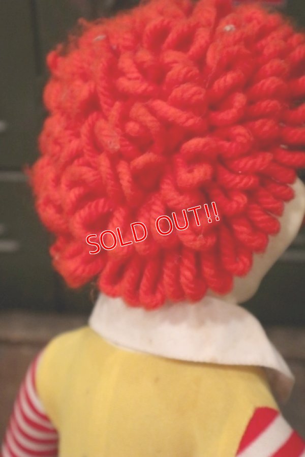 画像11: ct-181101-37 McDonald's CANADA / Hasbro Ronald McDonald 1978 Whistle Doll