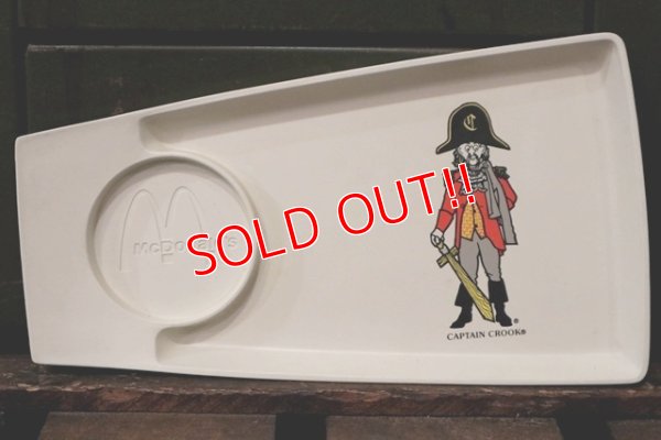 画像1: ct-181101-43 McDonald's / Plastic Food Tray "Captain Crook"