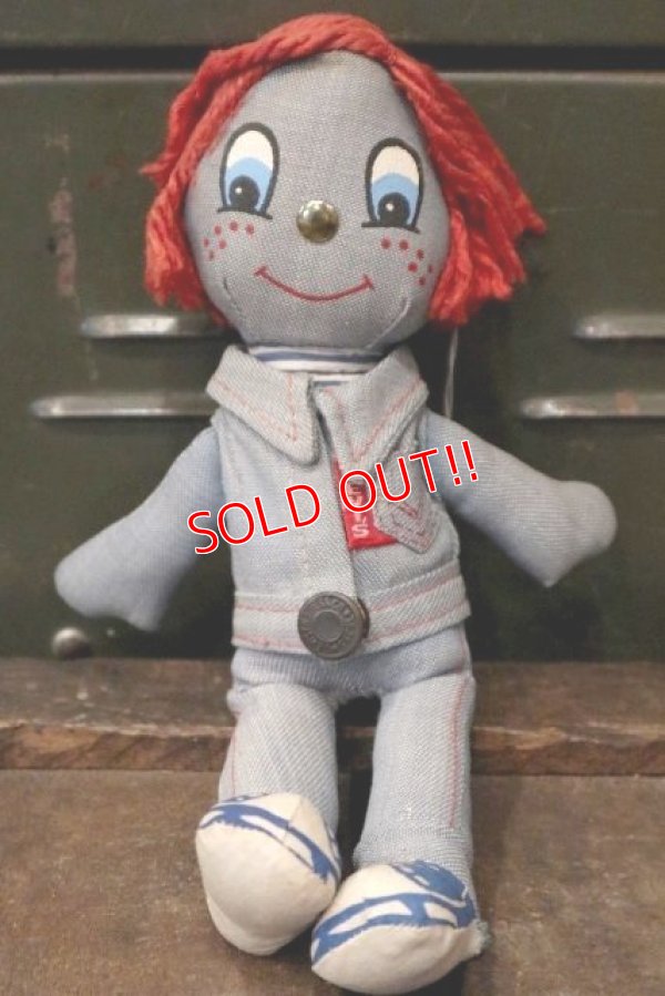 画像1: ct-181101-61 LEVI'S / 1970's Denim Rag Doll Boy (S)