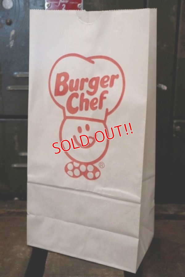 画像1: ct-181101-49 Burger Chef / 1980's Paper Bag