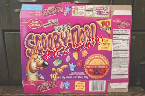 画像1: ct-181101-50 SCOOBY-DOO! / 2000 Fruit Snacks Box