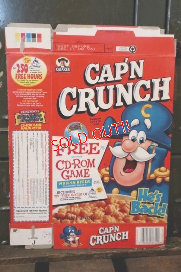 画像1: ct-181101-50 Quaker / 2000 CAP'N CRUNCH Cereal Box