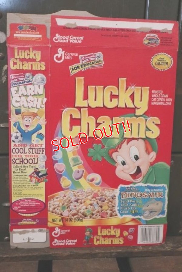 画像1: ct-181101-50 General Mills / 2000 Lucky Charms Cereal Box