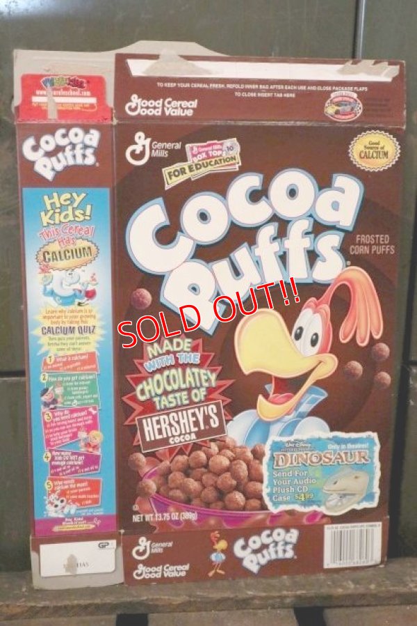 画像1: ct-181101-50 General Mills / 2000 Cocoa Puffs Cereal Box