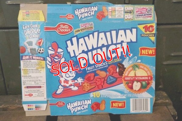 画像1: ct-181101-50 HAWAIIAN PUNCH / 1999 Fruit Snacks Box