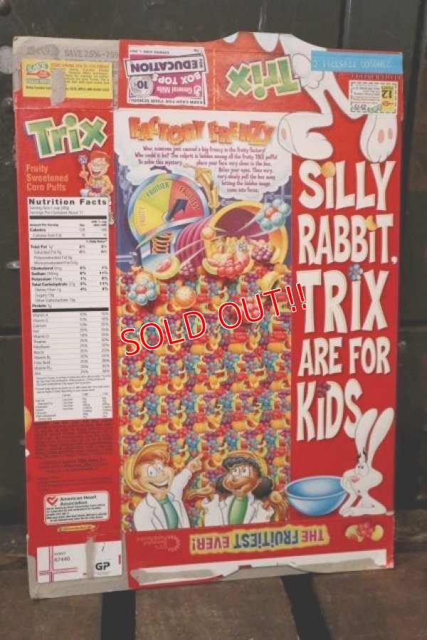 画像5: ct-181101-50 General Mills / 2000 Trix Cereal Box