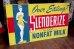 画像1: dp-181101-21 SLENDERIZE NONFAT MILK / 1950's Metal Sign (1)