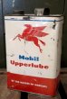 画像1: dp-181101-27 Mobil / Upperlube 1950's-1960's Oil Can (1)