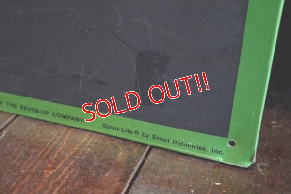 画像8: dp-181101-18 7up / 1970's Menu Board