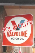 dp-181101-42 VALVOLINE / 1960's w-side sign