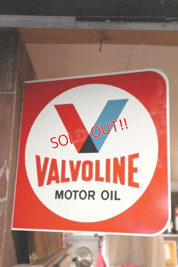 画像1: dp-181101-42 VALVOLINE / 1960's w-side sign