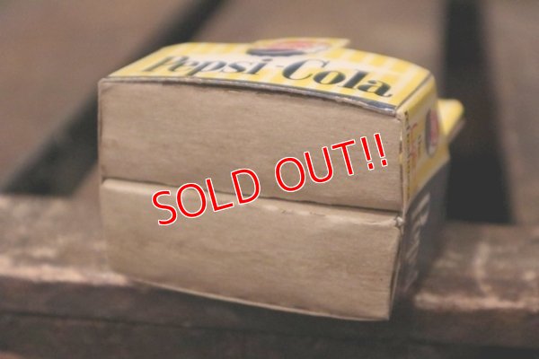 画像10: dp-181101-11 Pepsi / Vintage Miniature Bottle & Paper Carrier