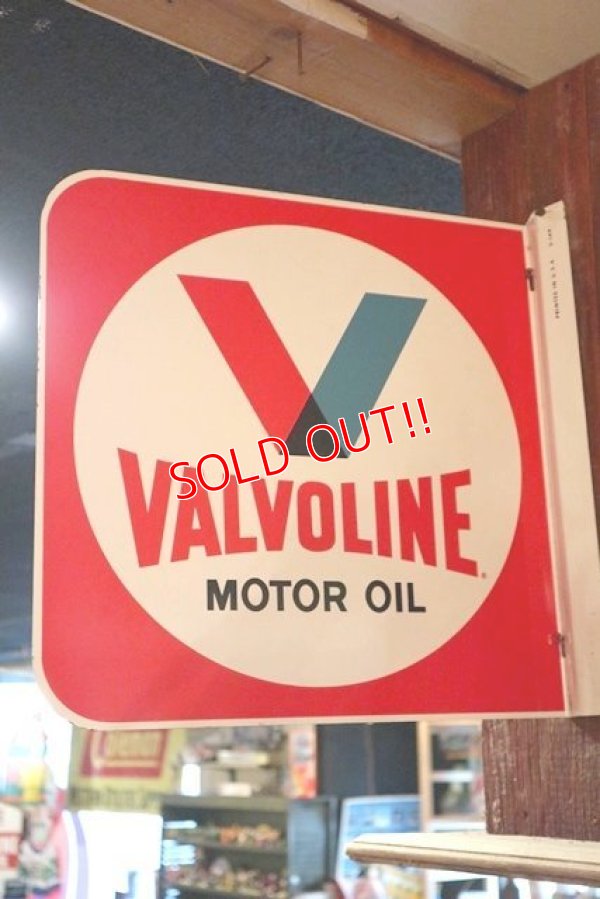 画像3: dp-181101-42 VALVOLINE / 1960's w-side sign