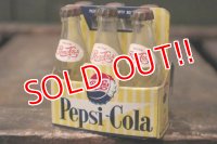dp-181101-11 Pepsi / Vintage Miniature Bottle & Paper Carrier