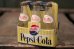 画像1: dp-181101-11 Pepsi / Vintage Miniature Bottle & Paper Carrier (1)