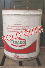 dp-181101-25 TEXACO / 1970's 5 Gallons Oil Can