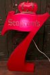 画像1: dp-181101-23 Seagram's 7 Crown Whiskey / 1970's-1980's Lighted Sign (1)