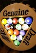 画像1: dp-181101-24 Miller / 1980's-1990's Billiard Lighted Sign (1)