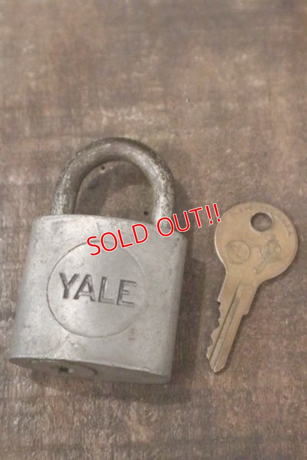 画像1: dp-181101-36 YALE / Vintage Padlock