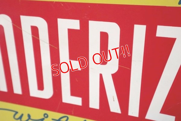 画像8: dp-181101-21 SLENDERIZE NONFAT MILK / 1950's Metal Sign