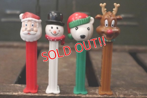 画像1: pz-130917-04 Christmas / 2000's PEZ Dispenser Set of 4 (B)