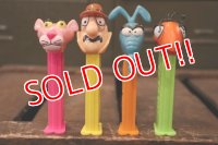 pz-130917-04 The Pink Panther / 1990's PEZ Dispenser Set of 4