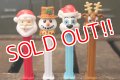 pz-130917-04 Christmas / 2000's PEZ Dispenser Set of 4