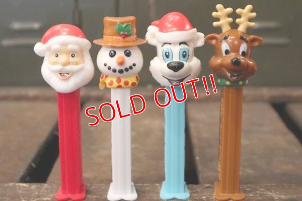 画像1: pz-130917-04 Christmas / 2000's PEZ Dispenser Set of 4