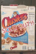 ad-130507-01 General Mills / Clusters 1995 Cereal Box